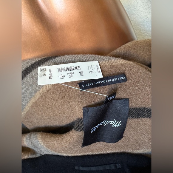 Madewell Brown and Black Striped Men's Jacket - Picture 8 of 8